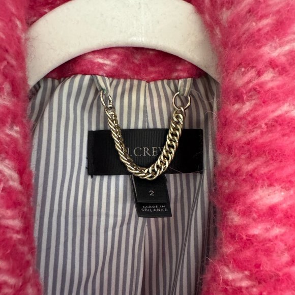 J. Crew Pink Pea Coat - Picture 3 of 10